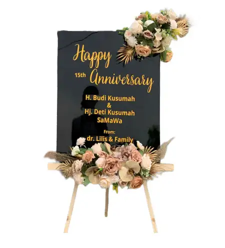 Papan Bunga Akrilik Kalomdol