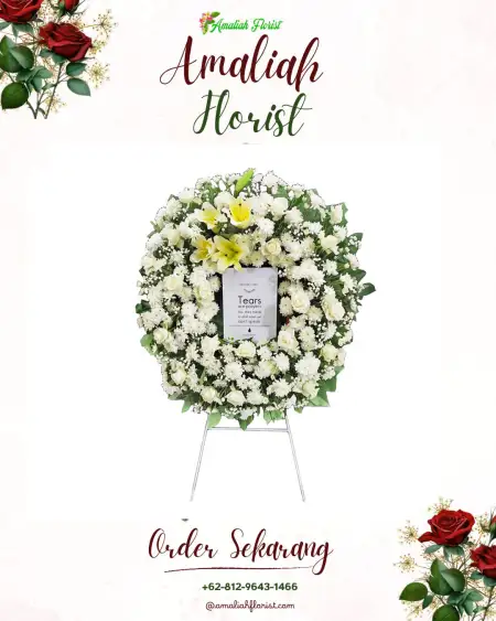 Krans Bunga Duka Kalomdol