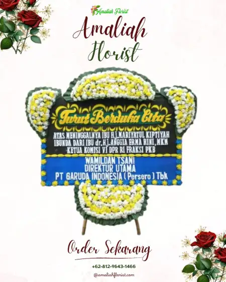 Papan Bunga Duka Kalomdol